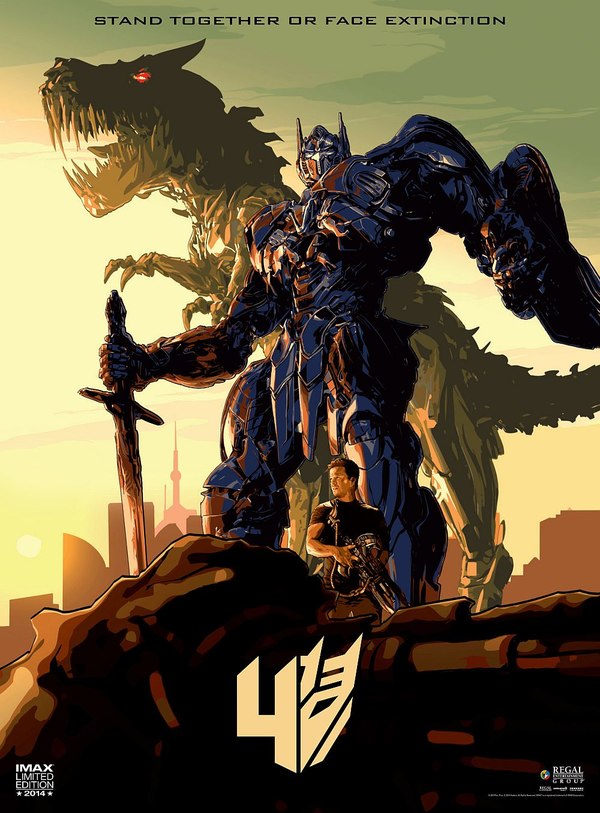 AMC Regal Cinemas Exclusive IMAX 3D Posters For Transformers Age Of Extinction  (2 of 2)